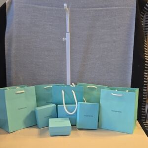 Bundle Of Tiffany & Co Boxes And Bags